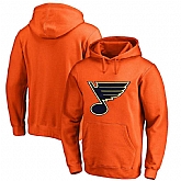 St. Louis Blues Orange All Stitched Pullover Hoodie,baseball caps,new era cap wholesale,wholesale hats